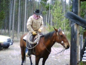 This country was made for horse-back riding